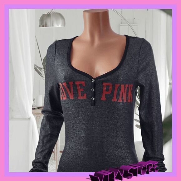 NWT VICTORIA'S SECRET UO "UnIversity Of Oklahoma Onesie Pajama Medium WP7013 NWT - Picture 7 of 13